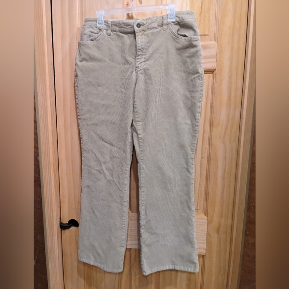90s~00'S St. John's Bay Corduroy Pants for Men, W36 cotton Beige type Vintage Second Hand